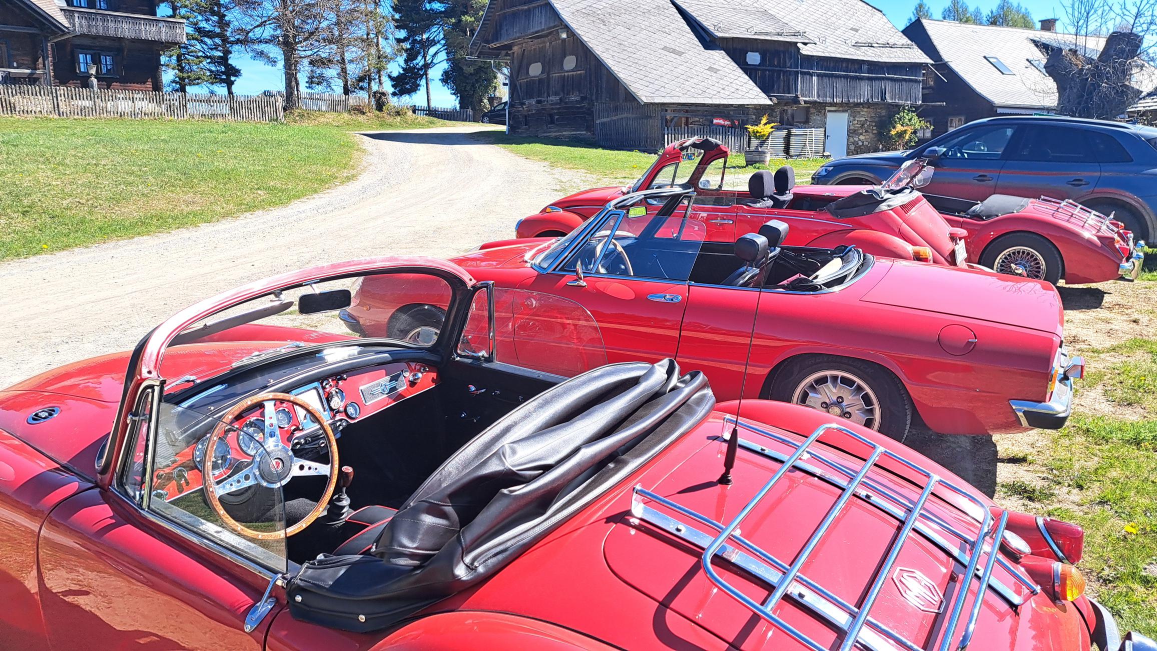 Österr. Oldtimertage<BR>25. April – Treffpunkt – Gasthof Jägerwirt